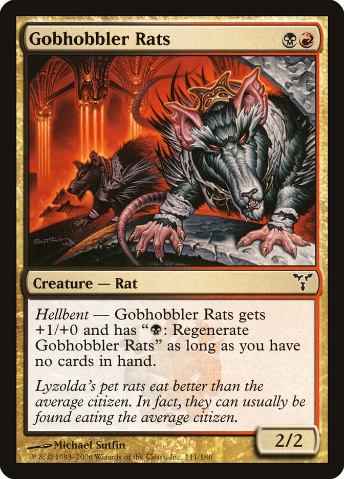 Gobhobbler Rats [Dissension] - Magic: The Gathering - Card Brawlers | Quebec | Canada |