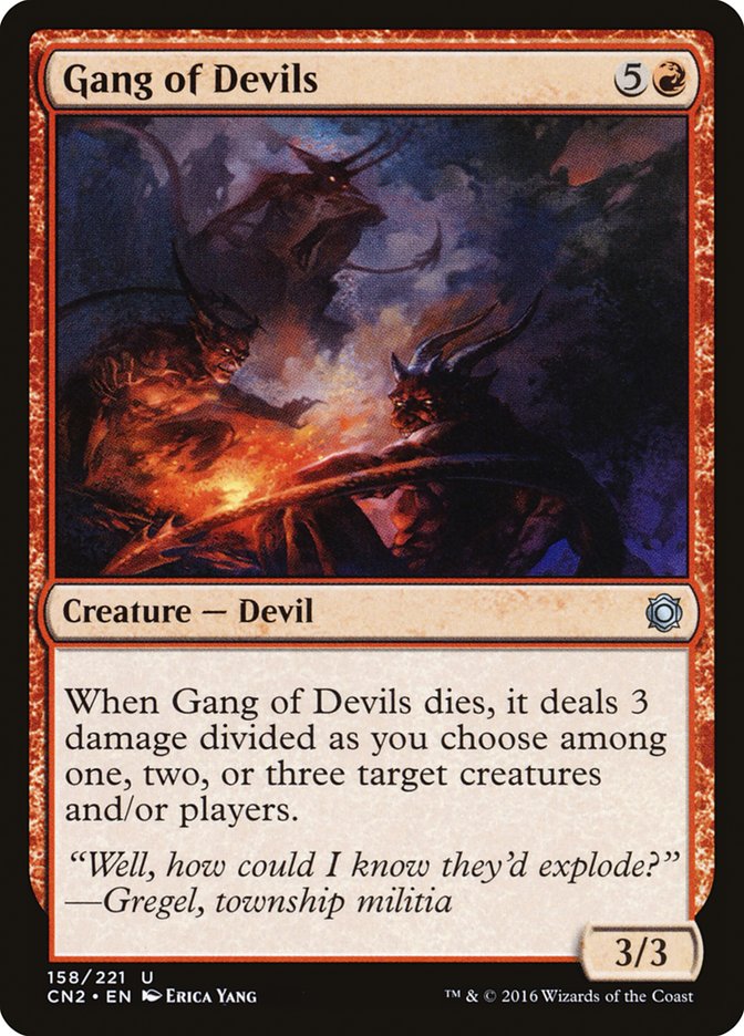 Gang of Devils [Conspiracy: Take the Crown] - Magic: The Gathering - Card Brawlers | Quebec | Canada |