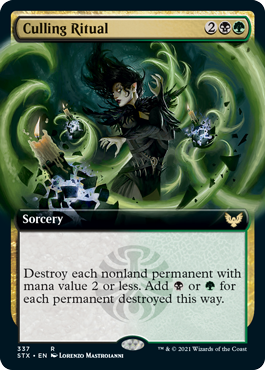Culling Ritual (Extended Art) [Strixhaven: School of Mages] - Magic: The Gathering - Card Brawlers | Quebec | Canada |