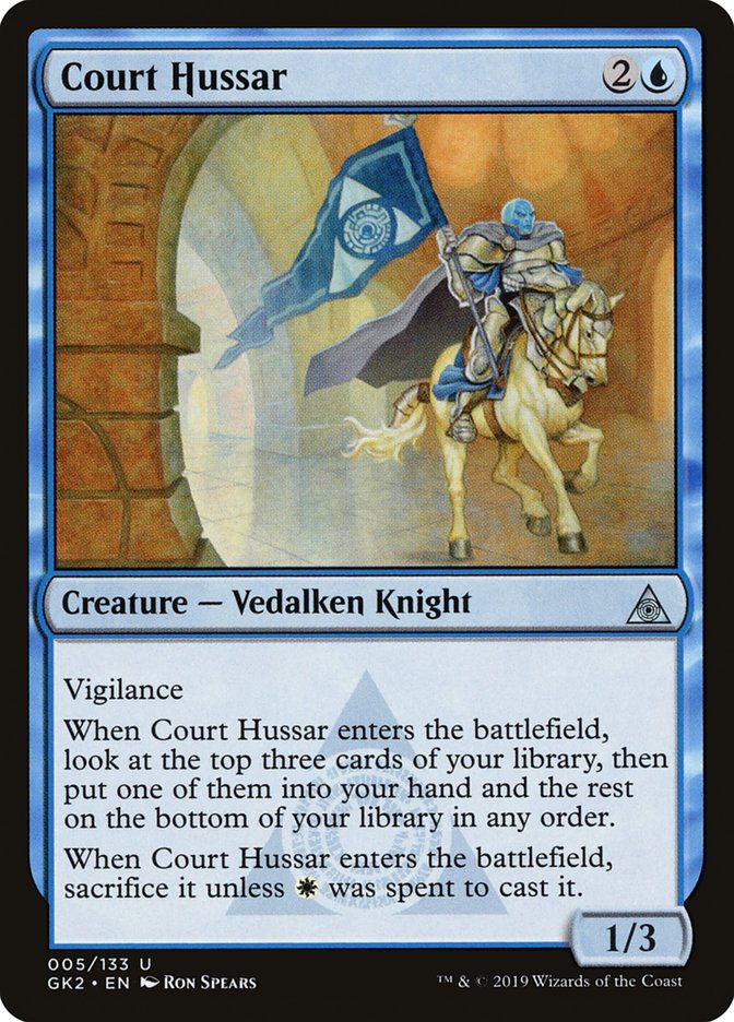 Court Hussar [Ravnica Allegiance Guild Kit] - Magic: The Gathering - Card Brawlers | Quebec | Canada |
