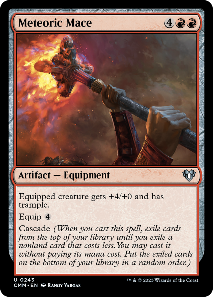 Meteoric Mace [Commander Masters] - Magic: The Gathering - Card Brawlers | Quebec | Canada |