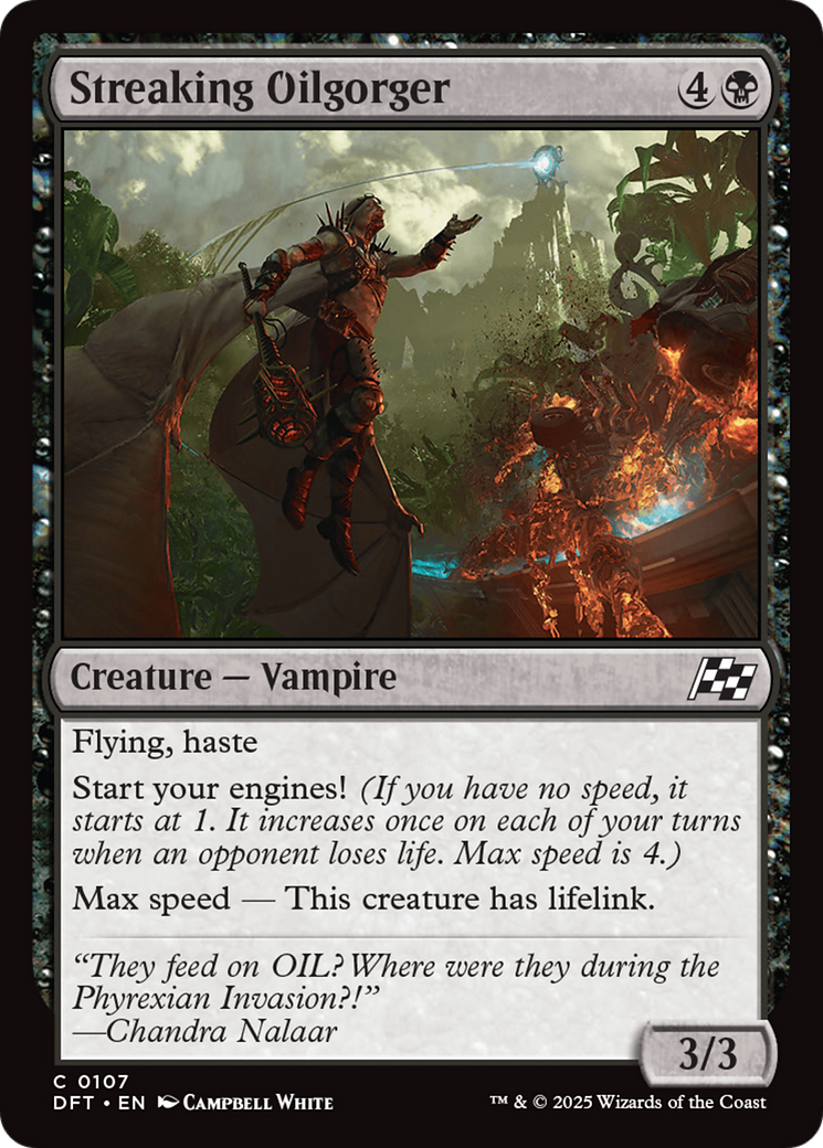 Streaking Oilgorger [Aetherdrift] - Magic: The Gathering - Card Brawlers | Quebec | Canada |
