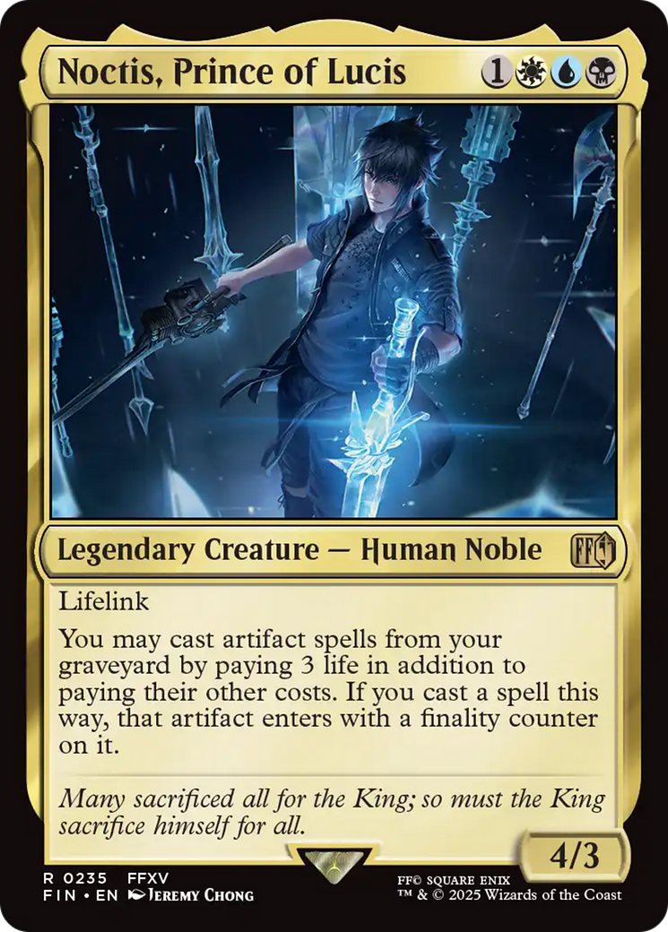 Noctis, Prince of Lucis [FINAL FANTASY] - Magic: The Gathering - Card Brawlers | Quebec | Canada |