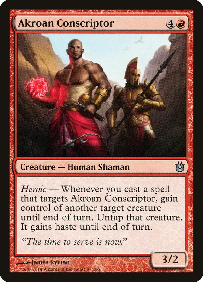 Akroan Conscriptor [Born of the Gods] - Magic: The Gathering - Card Brawlers | Quebec | Canada |