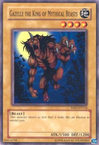 Gazelle the King of Mythical Beasts [MRD-EN124] Common - Yu-Gi-Oh! - Card Brawlers | Quebec | Canada |