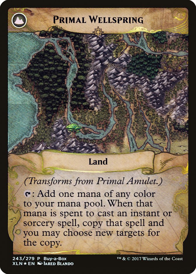 Primal Amulet // Primal Wellspring (Buy-A-Box) [Ixalan Treasure Chest] - Magic: The Gathering - Card Brawlers | Quebec | Canada |