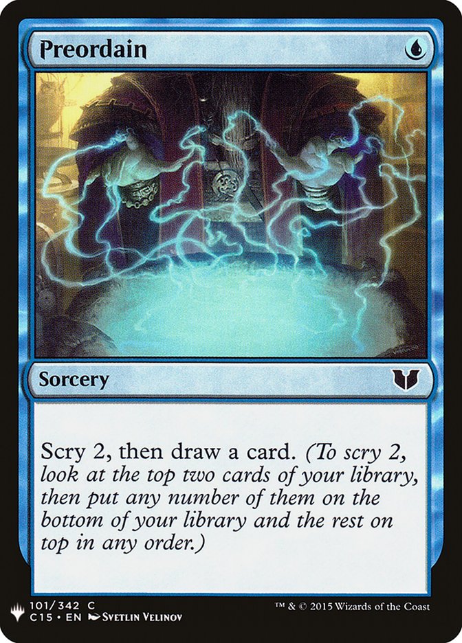Preordain [Mystery Booster] - Magic: The Gathering - Card Brawlers | Quebec | Canada |