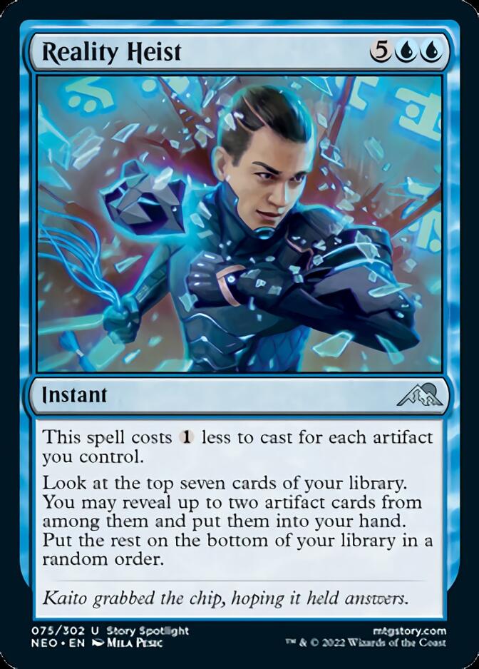Reality Heist [Kamigawa: Neon Dynasty] - Magic: The Gathering - Card Brawlers | Quebec | Canada |