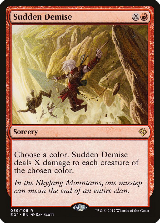 Sudden Demise [Archenemy: Nicol Bolas] - Magic: The Gathering - Card Brawlers | Quebec | Canada |