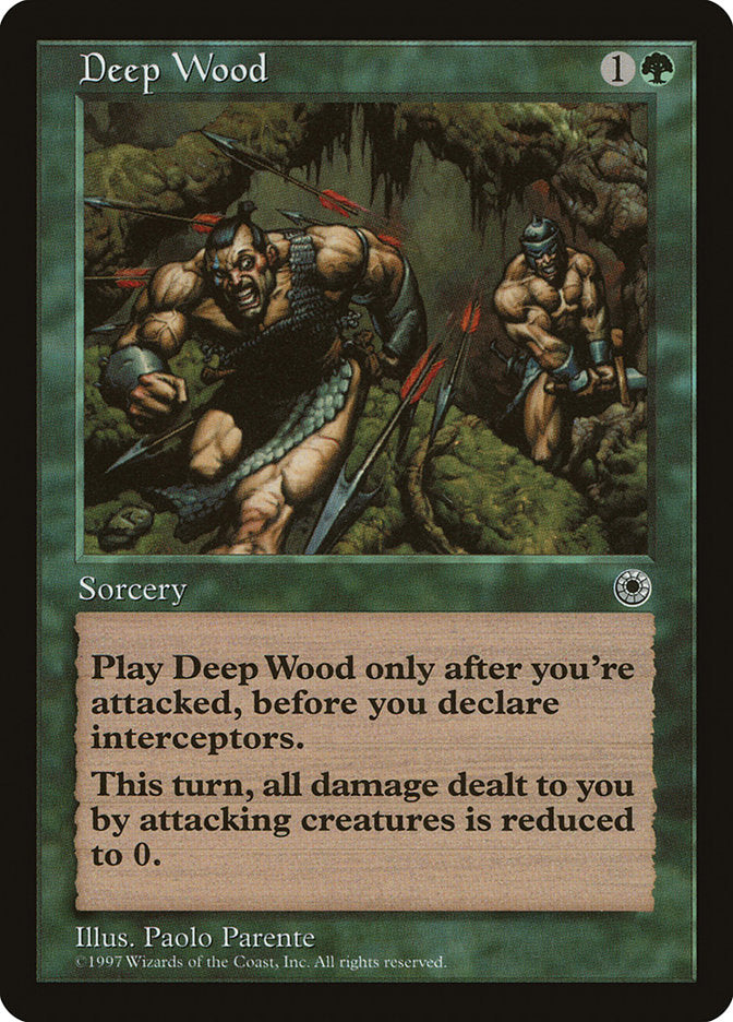 Deep Wood [Portal] - Magic: The Gathering - Card Brawlers | Quebec | Canada |