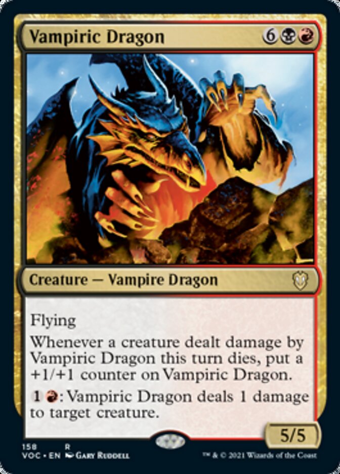 Vampiric Dragon [Innistrad: Crimson Vow Commander] - Magic: The Gathering - Card Brawlers | Quebec | Canada |