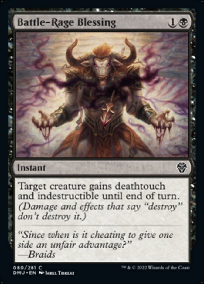 Battle-Rage Blessing [Dominaria United] - Magic: The Gathering - Card Brawlers | Quebec | Canada |