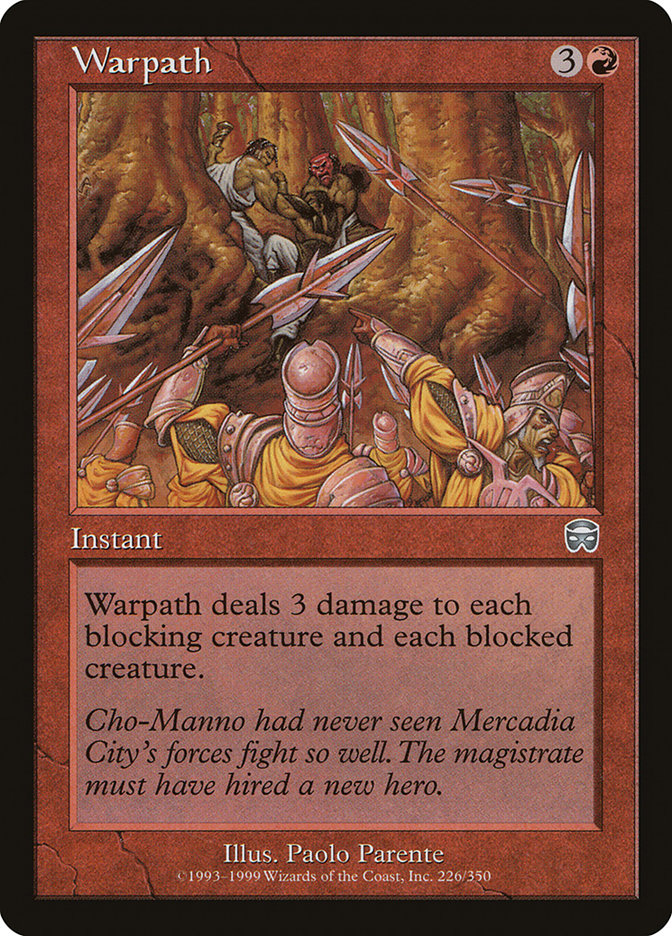 Warpath [Mercadian Masques] - Magic: The Gathering - Card Brawlers | Quebec | Canada |