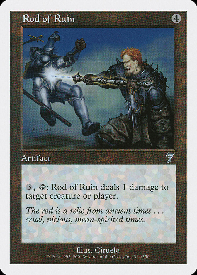 Rod of Ruin [Seventh Edition] - Magic: The Gathering - Card Brawlers | Quebec | Canada |