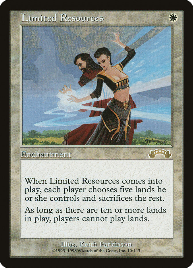 Limited Resources [Exodus] - Magic: The Gathering - Card Brawlers | Quebec | Canada |