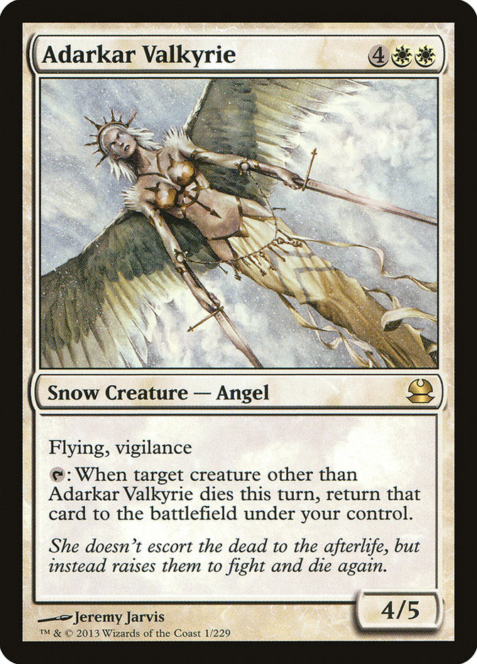 Adarkar Valkyrie [Modern Masters] - Magic: The Gathering - Card Brawlers | Quebec | Canada |