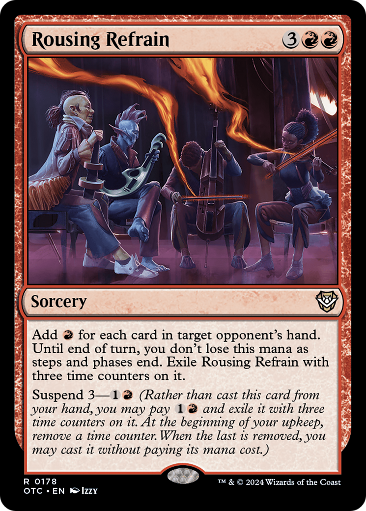 Rousing Refrain [Outlaws of Thunder Junction Commander] - Magic: The Gathering - Card Brawlers | Quebec | Canada |