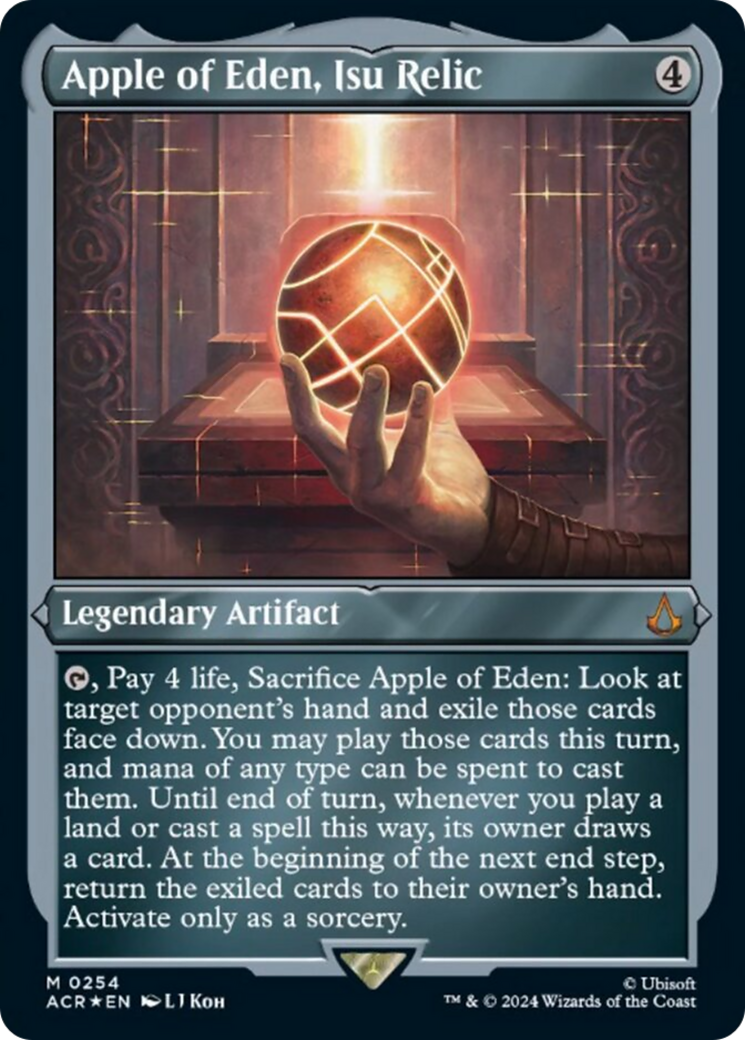Apple of Eden, Isu Relic (Foil Etched) [Assassin's Creed] - Magic: The Gathering - Card Brawlers | Quebec | Canada |