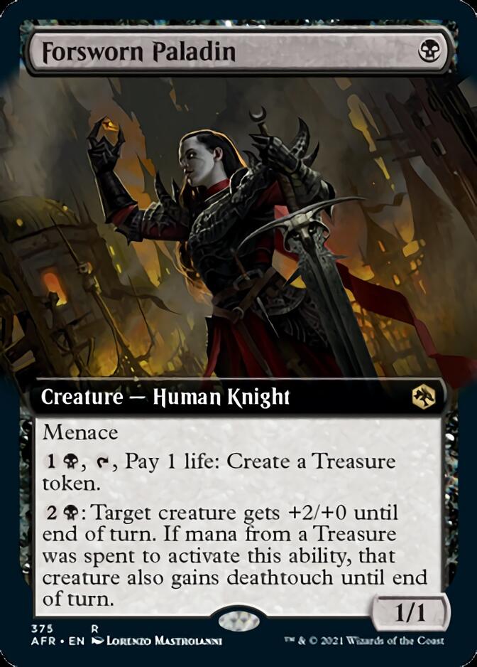 Forsworn Paladin (Extended Art) [Dungeons & Dragons: Adventures in the Forgotten Realms] - Magic: The Gathering - Card Brawlers | Quebec | Canada |