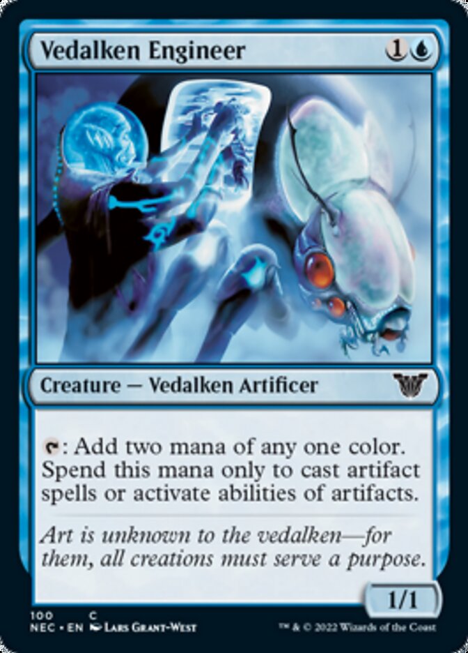 Vedalken Engineer [Kamigawa: Neon Dynasty Commander] - Magic: The Gathering - Card Brawlers | Quebec | Canada |