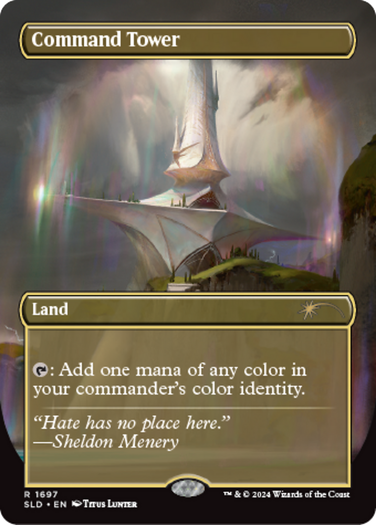 Command Tower (1697) [Secret Lair: Sheldon's Spellbook] - Magic: The Gathering - Card Brawlers | Quebec | Canada |