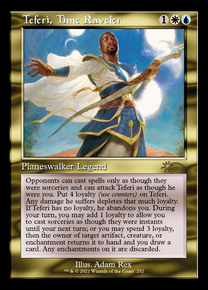 Teferi, Time Raveler (Retro) [Secret Lair Drop Series] - Magic: The Gathering - Card Brawlers | Quebec | Canada |