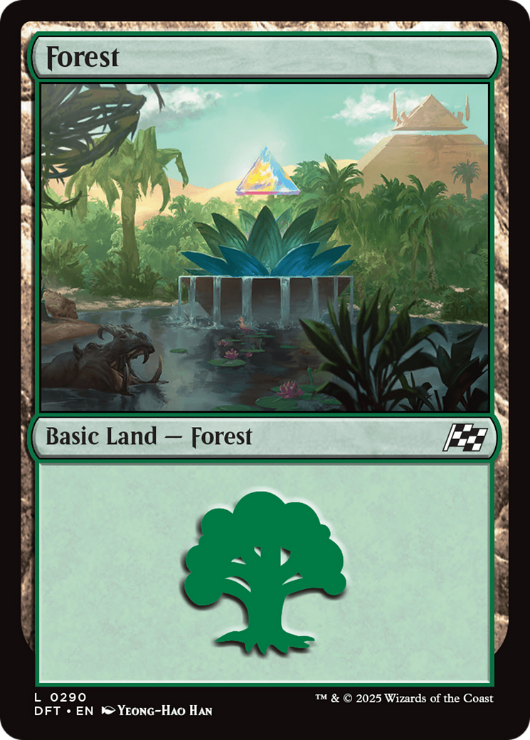 Forest (0290) [Aetherdrift] - Magic: The Gathering - Card Brawlers | Quebec | Canada |
