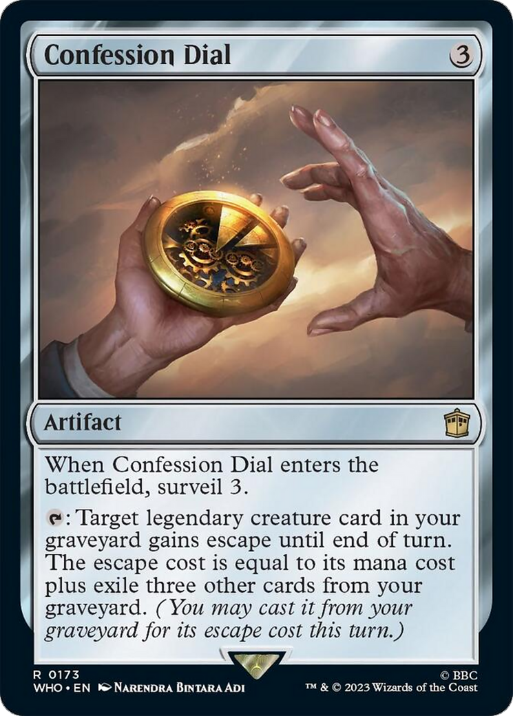 Confession Dial [Doctor Who] - Magic: The Gathering - Card Brawlers | Quebec | Canada |