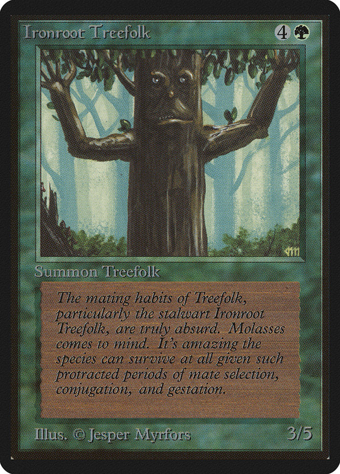 Ironroot Treefolk [Beta Edition] - Magic: The Gathering - Card Brawlers | Quebec | Canada |