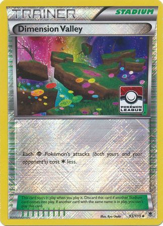 Dimension Valley (93/119) (League Promo) [XY: Phantom Forces] - Pokémon - Card Brawlers | Quebec | Canada |