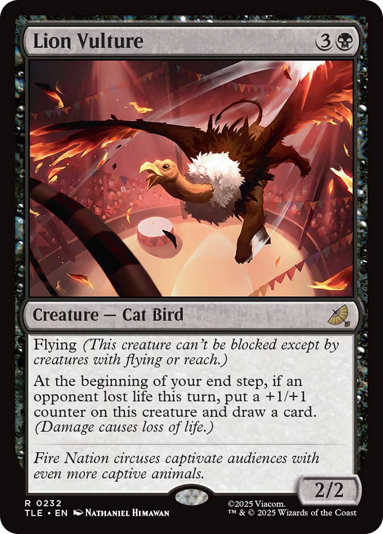 Lion Vulture [Avatar: The Last Airbender: Eternal-Legal] - Magic: The Gathering - Card Brawlers | Quebec | Canada |