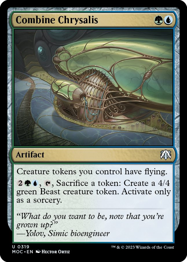Combine Chrysalis [March of the Machine Commander] - Magic: The Gathering - Card Brawlers | Quebec | Canada |