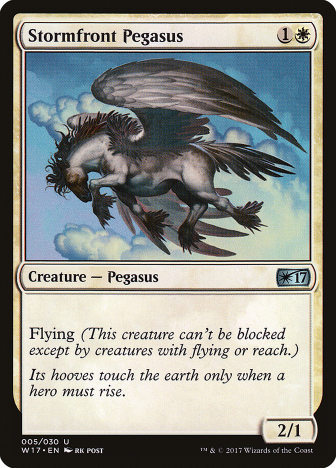 Stormfront Pegasus [Welcome Deck 2017] - Magic: The Gathering - Card Brawlers | Quebec | Canada |