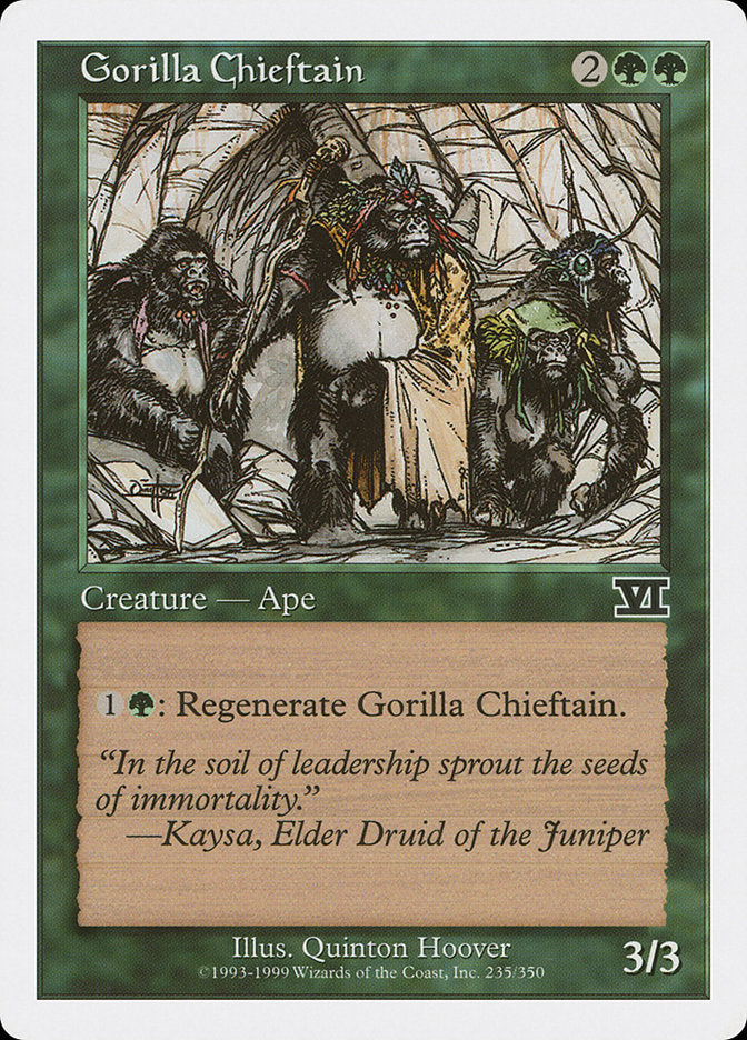 Gorilla Chieftain [Classic Sixth Edition] - Magic: The Gathering - Card Brawlers | Quebec | Canada |