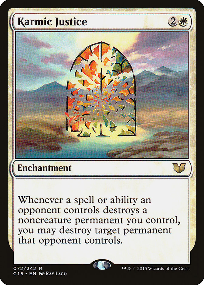 Karmic Justice [Commander 2015] - Magic: The Gathering - Card Brawlers | Quebec | Canada |