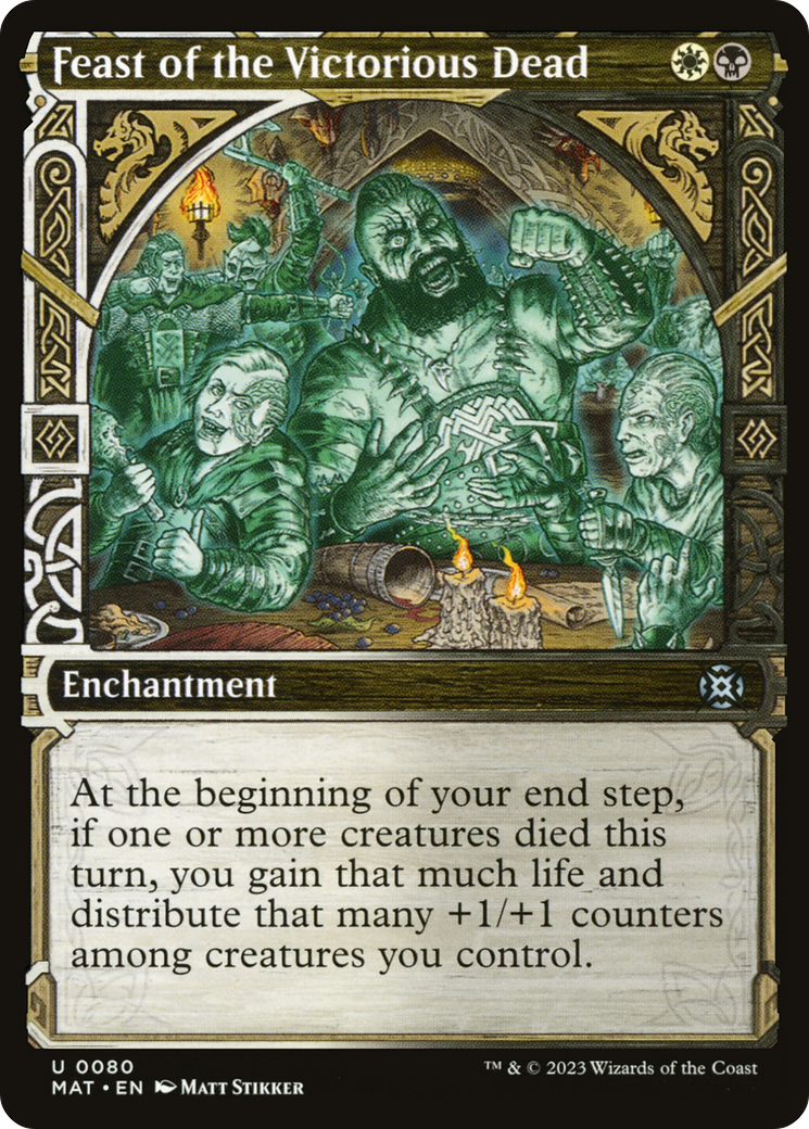 Feast of the Victorious Dead (Showcase) [March of the Machine: The Aftermath] - Magic: The Gathering - Card Brawlers | Quebec | Canada |