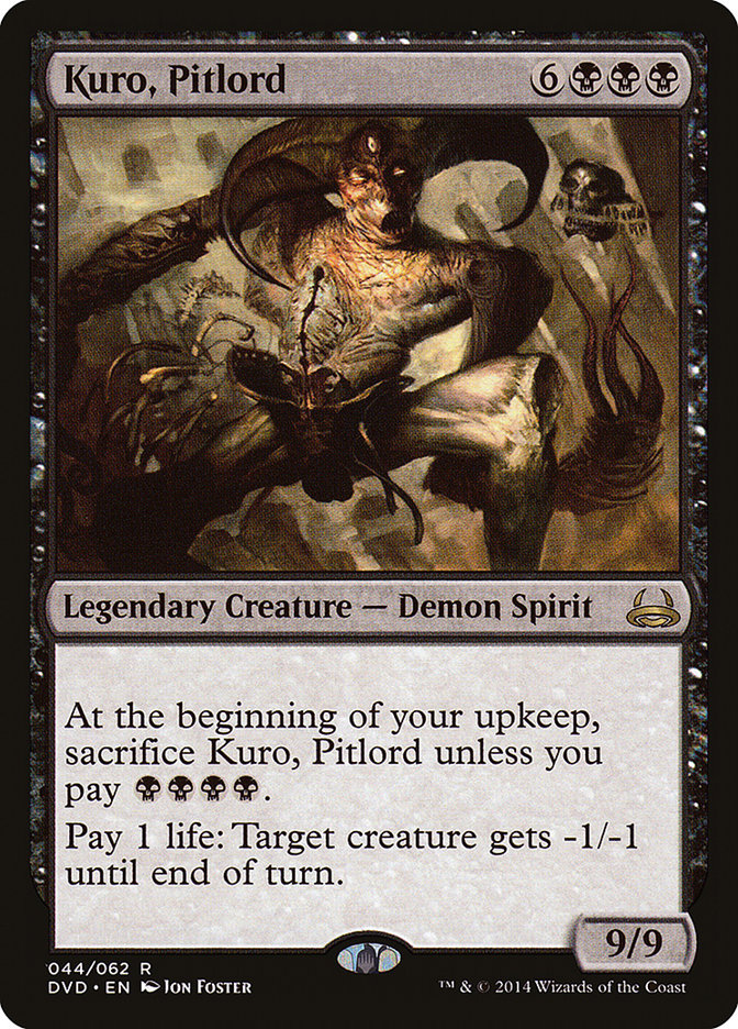 Kuro, Pitlord (Divine vs. Demonic) [Duel Decks Anthology] - Magic: The Gathering - Card Brawlers | Quebec | Canada |