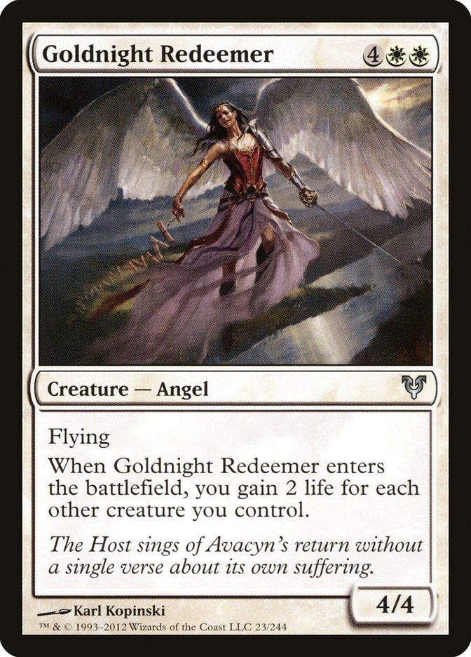 Goldnight Redeemer [Avacyn Restored] - Magic: The Gathering - Card Brawlers | Quebec | Canada |
