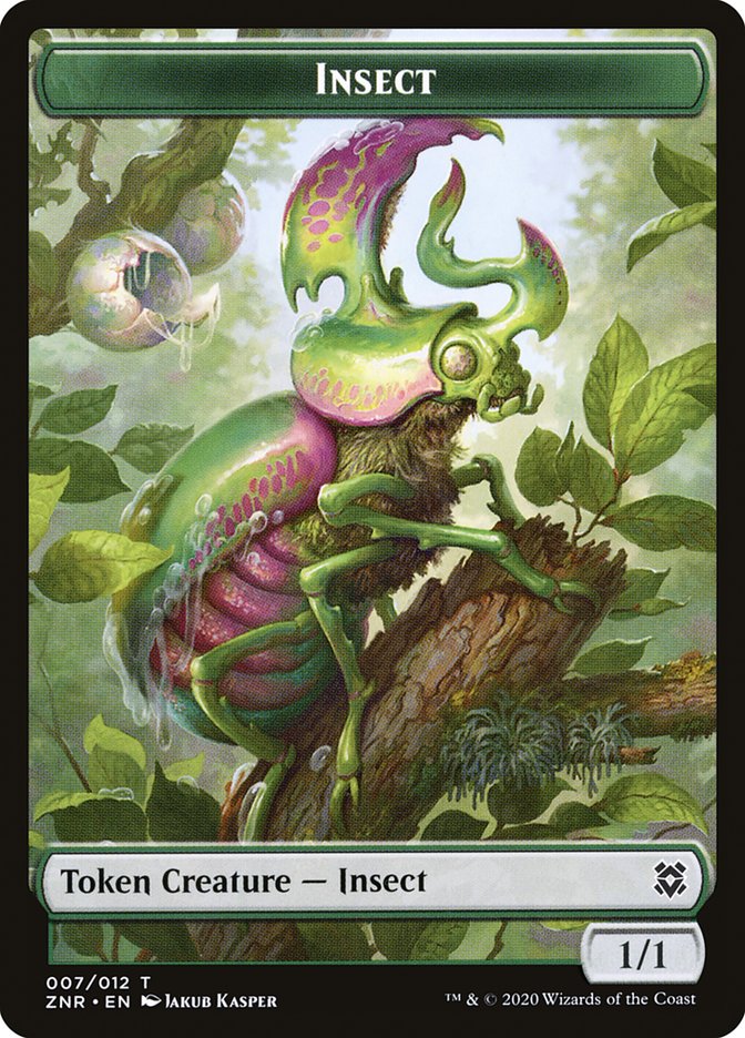 Drake // Insect Double-Sided Token [Zendikar Rising Tokens] - Magic: The Gathering - Card Brawlers | Quebec | Canada |