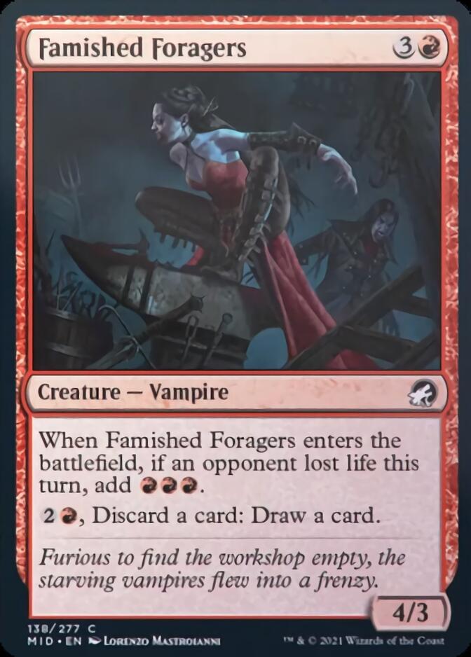 Famished Foragers [Innistrad: Midnight Hunt] - Magic: The Gathering - Card Brawlers | Quebec | Canada |