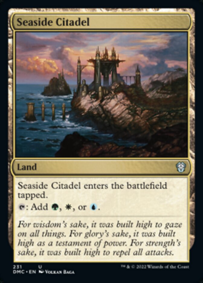 Seaside Citadel [Dominaria United Commander] - Magic: The Gathering - Card Brawlers | Quebec | Canada |