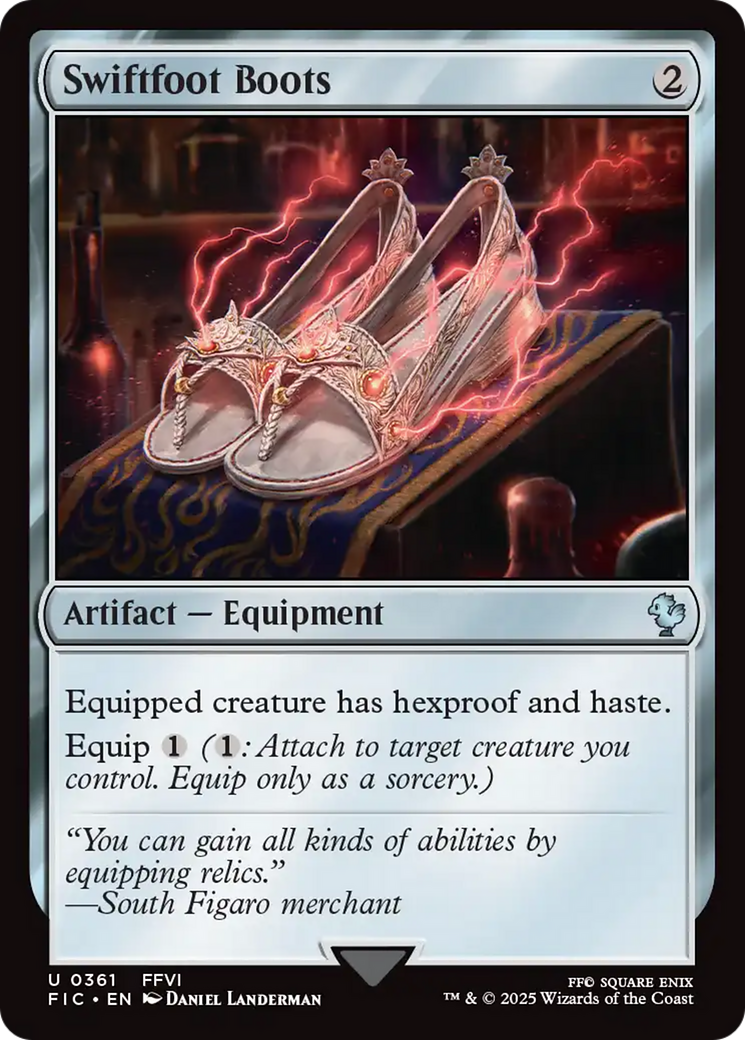 Swiftfoot Boots [FINAL FANTASY Commander] - Magic: The Gathering - Card Brawlers | Quebec | Canada |