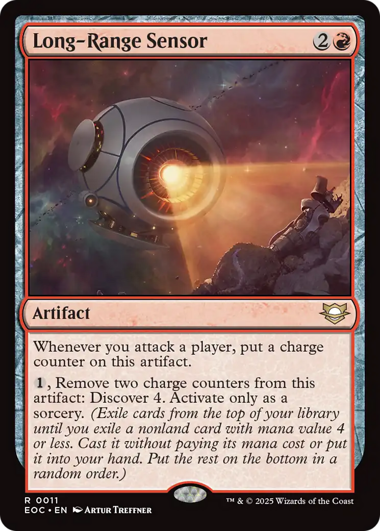 Long-Range Sensor [Edge of Eternities Commander] - Magic: The Gathering - Card Brawlers | Quebec | Canada |