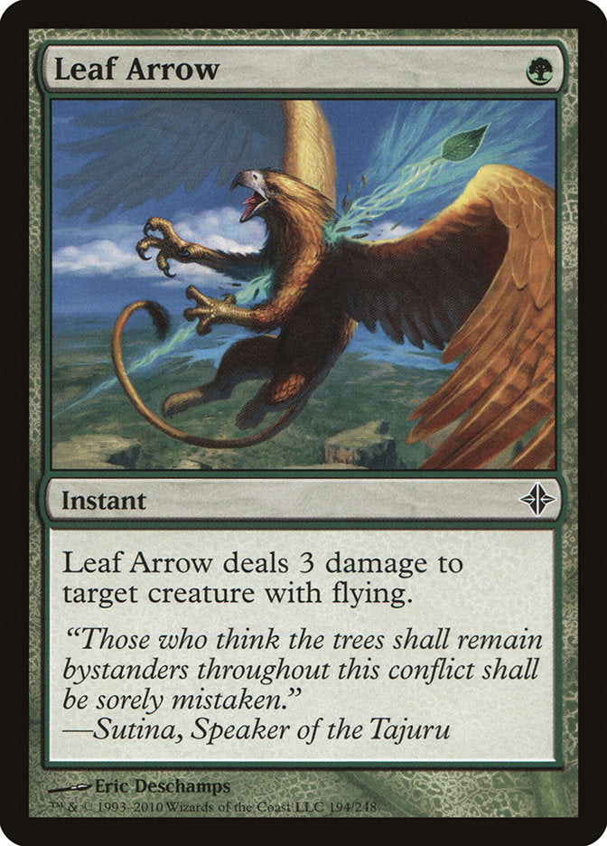 Leaf Arrow [Rise of the Eldrazi] - Magic: The Gathering - Card Brawlers | Quebec | Canada |