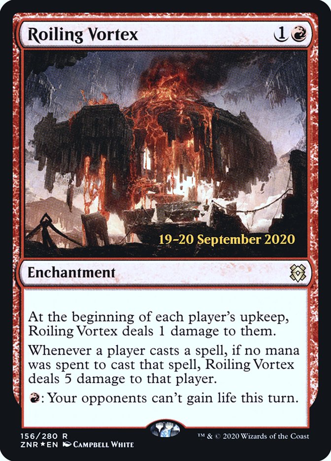 Roiling Vortex [Zendikar Rising Prerelease Promos] - Magic: The Gathering - Card Brawlers | Quebec | Canada |