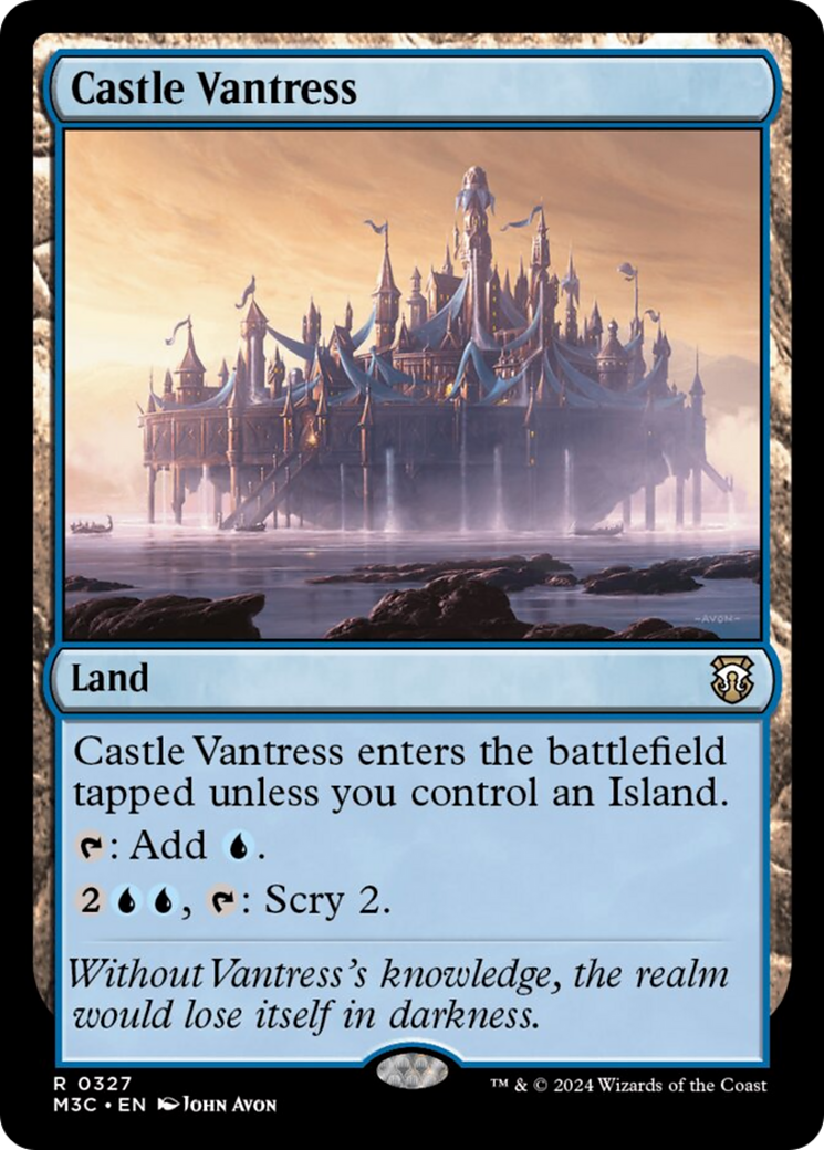 Castle Vantress (Ripple Foil) [Modern Horizons 3 Commander] - Magic: The Gathering - Card Brawlers | Quebec | Canada |