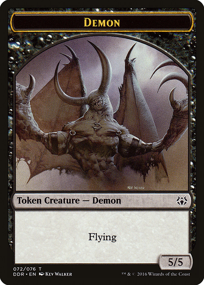 Demon Token [Duel Decks: Nissa vs. Ob Nixilis] - Magic: The Gathering - Card Brawlers | Quebec | Canada |