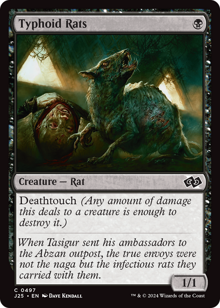 Typhoid Rats [Foundations Jumpstart] - Magic: The Gathering - Card Brawlers | Quebec | Canada |