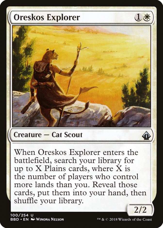 Oreskos Explorer [Battlebond] - Magic: The Gathering - Card Brawlers | Quebec | Canada |