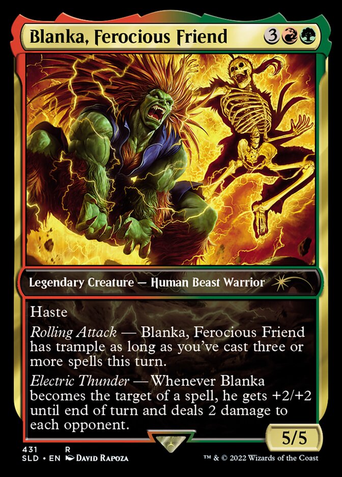 Blanka, Ferocious Friend [Secret Lair Drop Series] - Magic: The Gathering - Card Brawlers | Quebec | Canada |